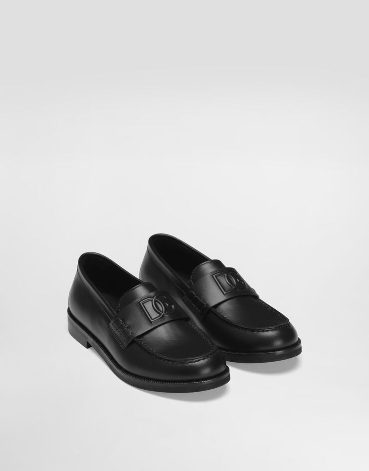 Dolce & Gabbana Nappa calfskin loafers Black DA5296A6M18
