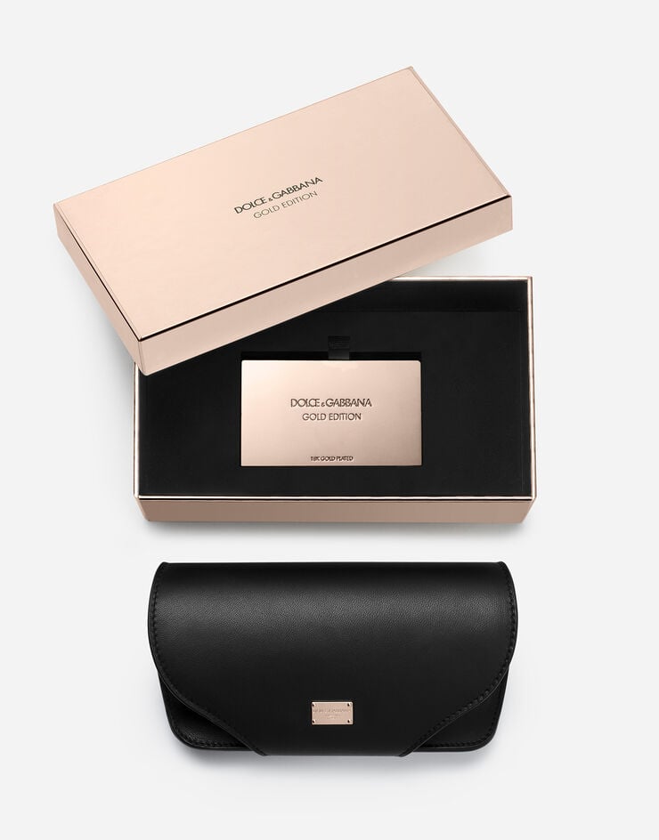 Dolce & Gabbana 골드 에디션 선글라스 핑크 골드 VG2166VM35R