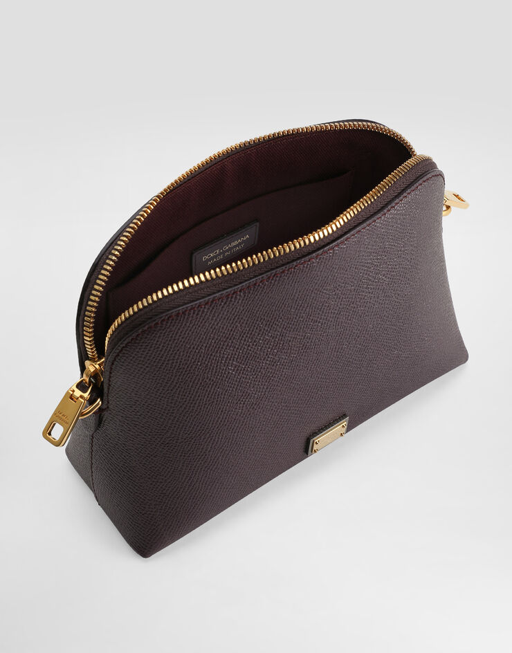 Dolce & Gabbana カーフスキン ミニバッグ バイオレット BI3353A5070