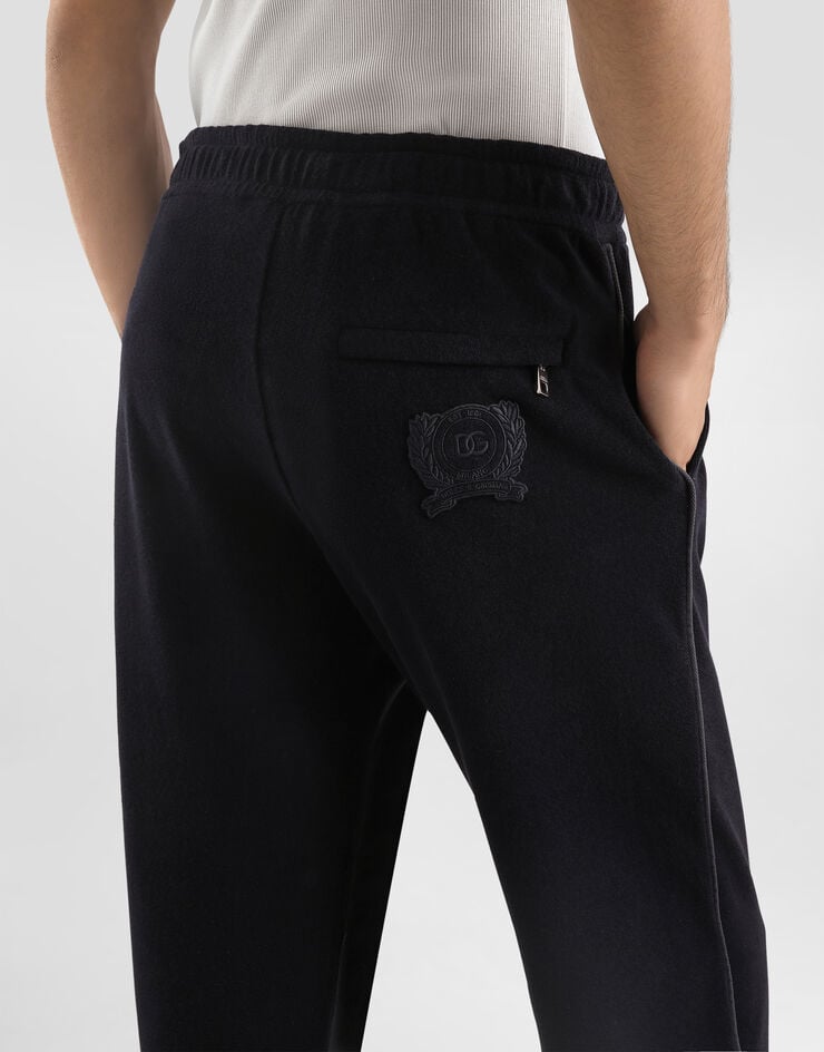 Dolce & Gabbana Cotton terry trousers Dolce & Gabbana Cotton terry trousers Blue GP1Q8ZHU7XG