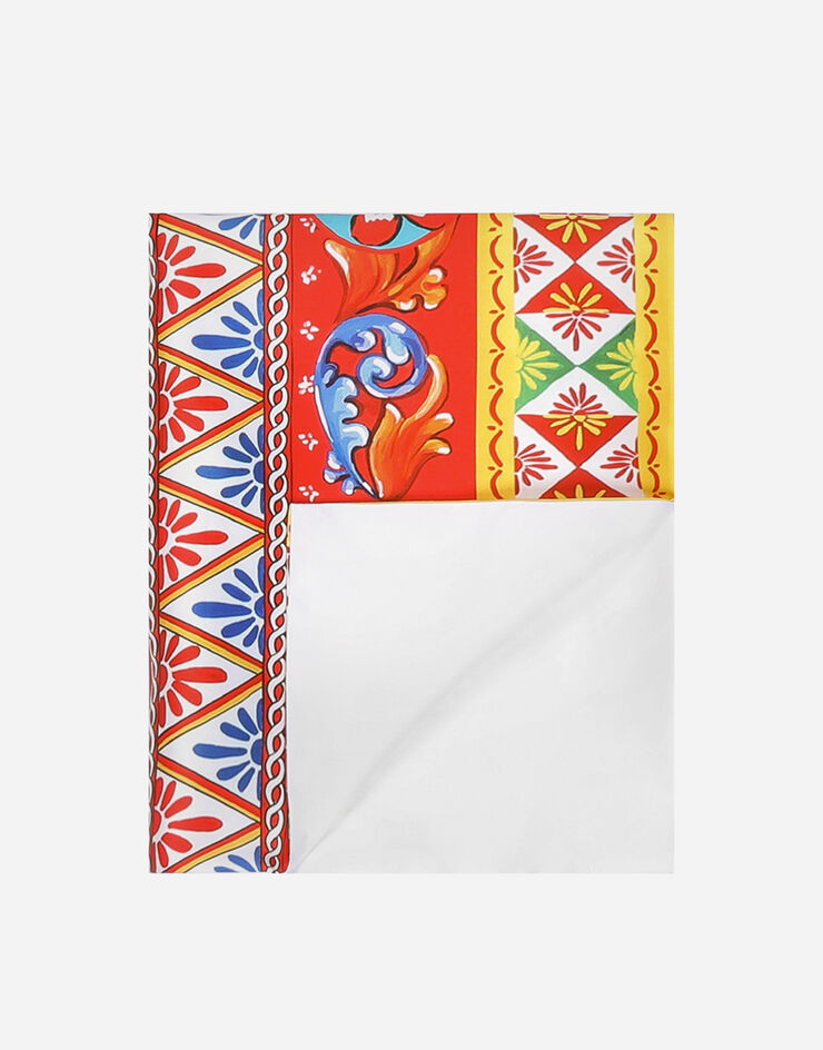 Dolce & Gabbana Set 2 Cotton Sateen Pillowcases Multicolor TCES03TCAKF