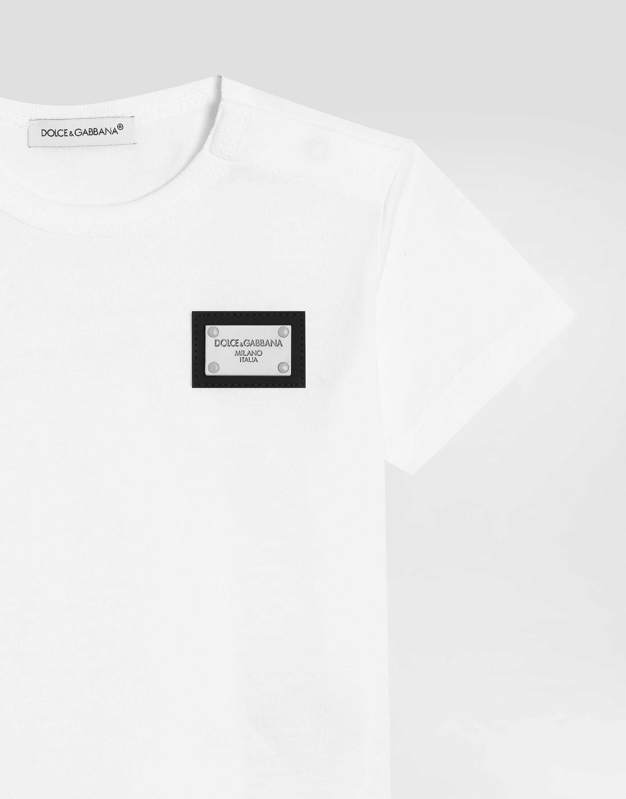 Tシャツ ジャージー ロゴプレート