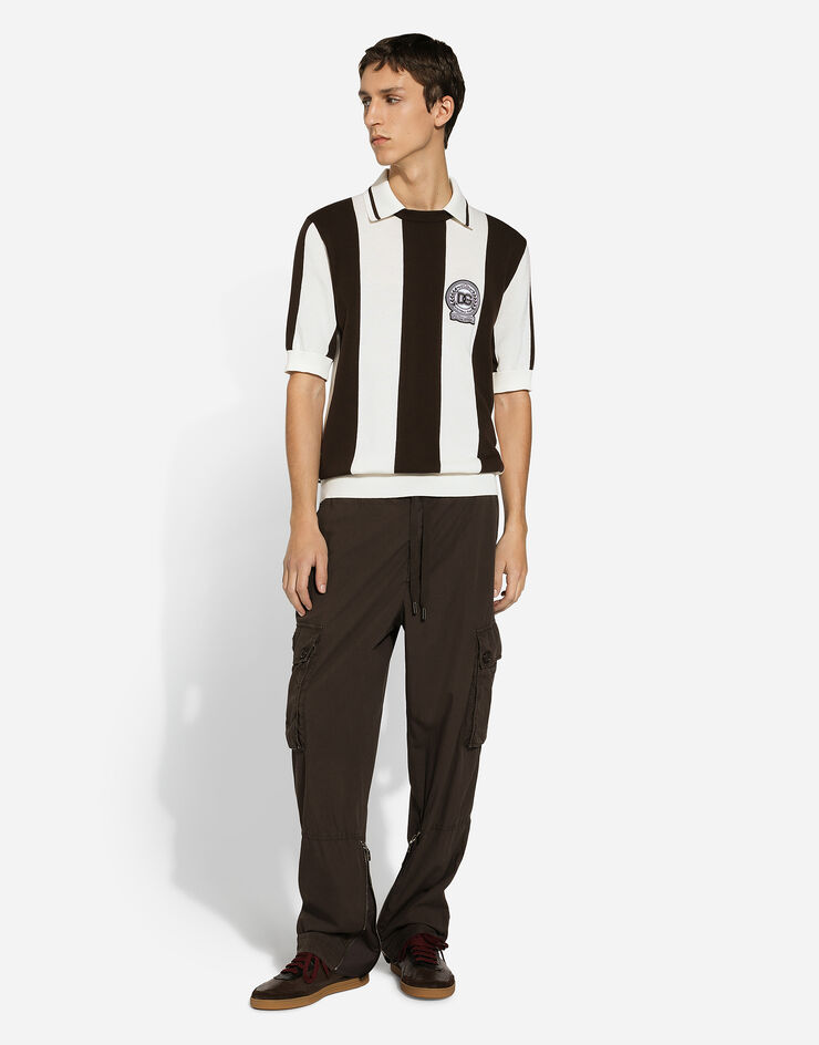 Dolce & Gabbana Poplin cargo pants Brown GP0C8TG8LE0
