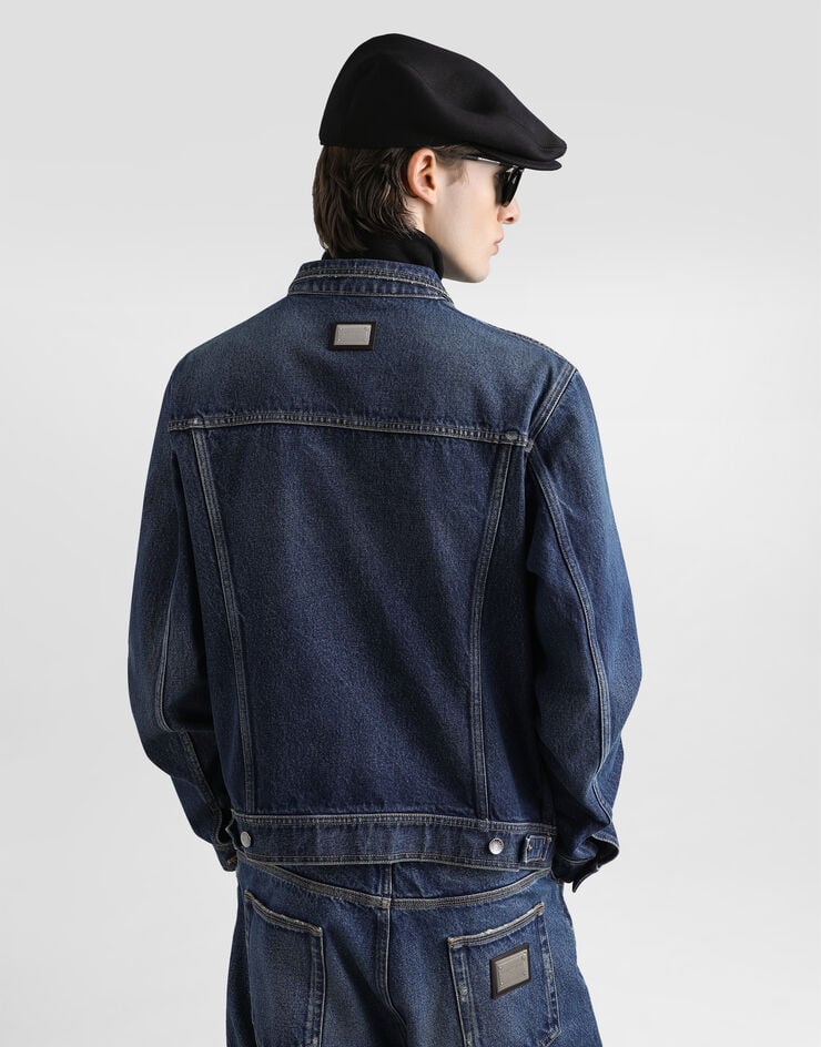 Dolce & Gabbana Denim jacket Multicolor G9BRQDG8NH3