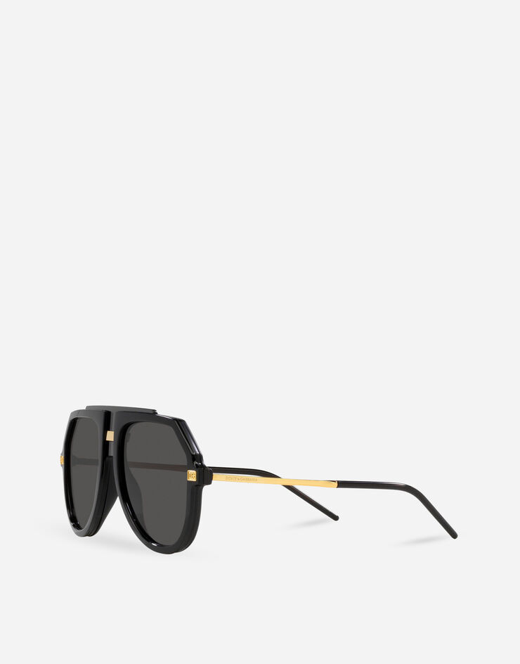 Dolce & Gabbana Sonnenbrille DG Intermix Schwarz VG6195VN187