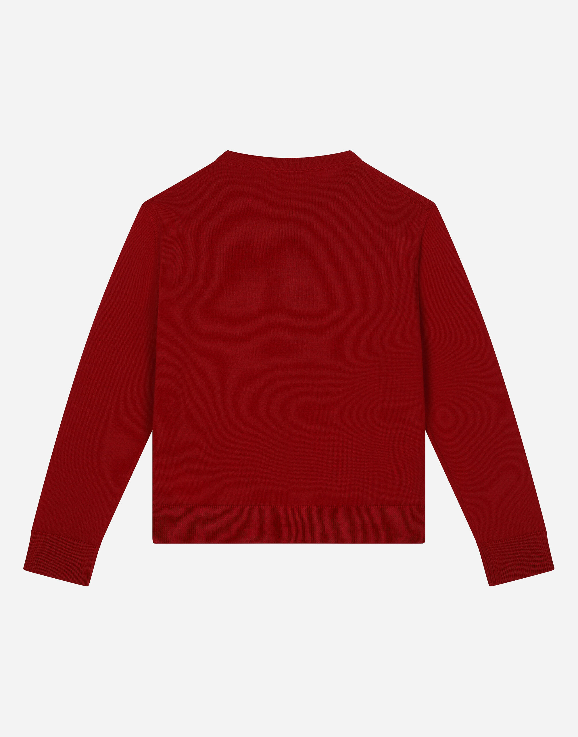 DOLCE & GABBANA 五分袖カーディガン ボルドーS