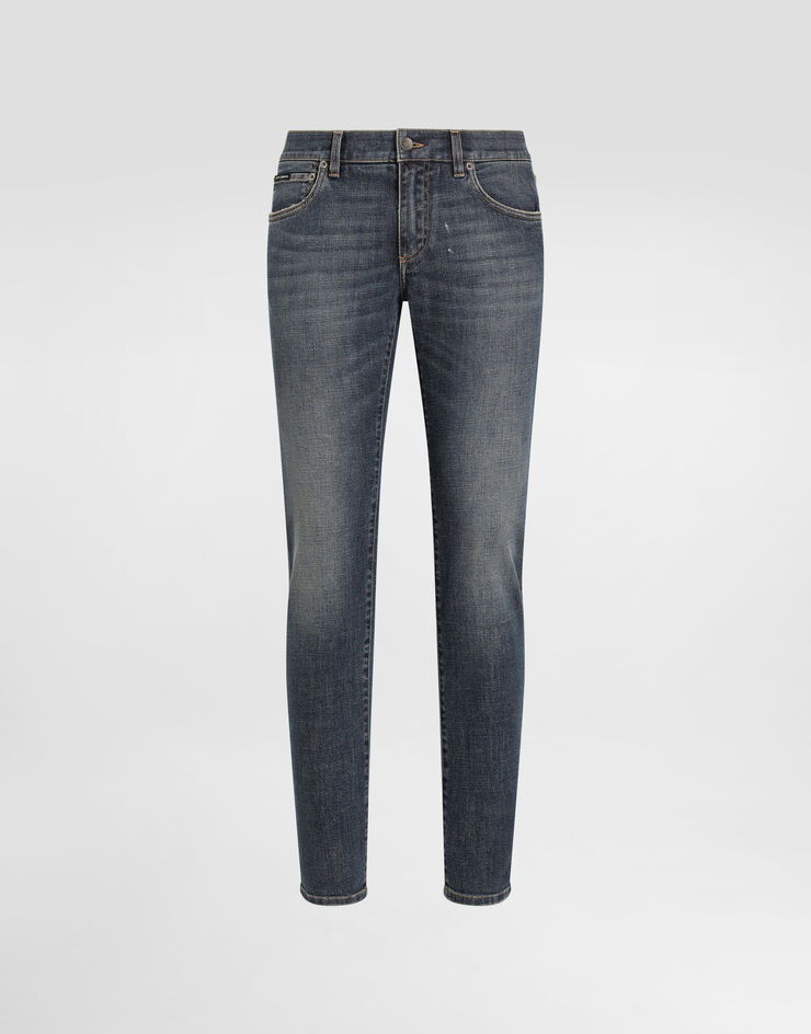 Dolce & Gabbana Vaqueros skinny elásticos azul claro lavado Multicolor GY07LDG8GW9