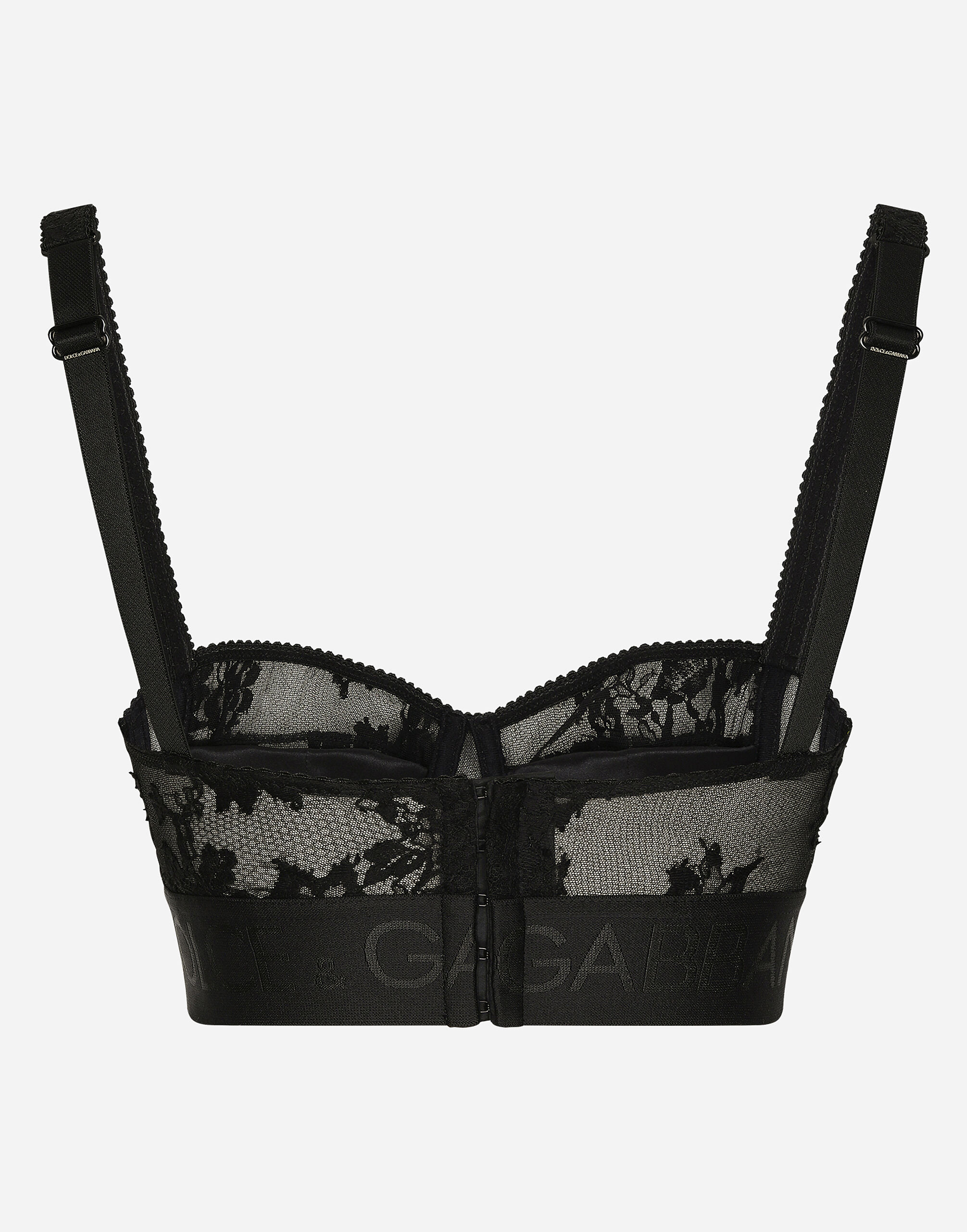 REGGISENO BALCONCINO in Black for Women Dolce Gabbana