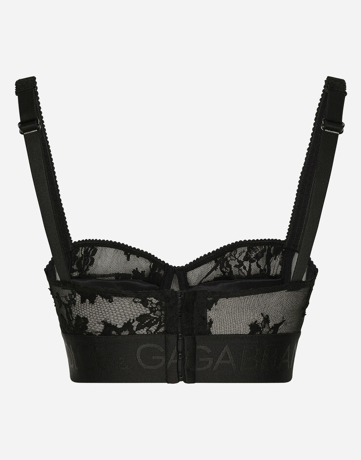 Dolce & Gabbana Lace balconette bra Black O1D63THLM37