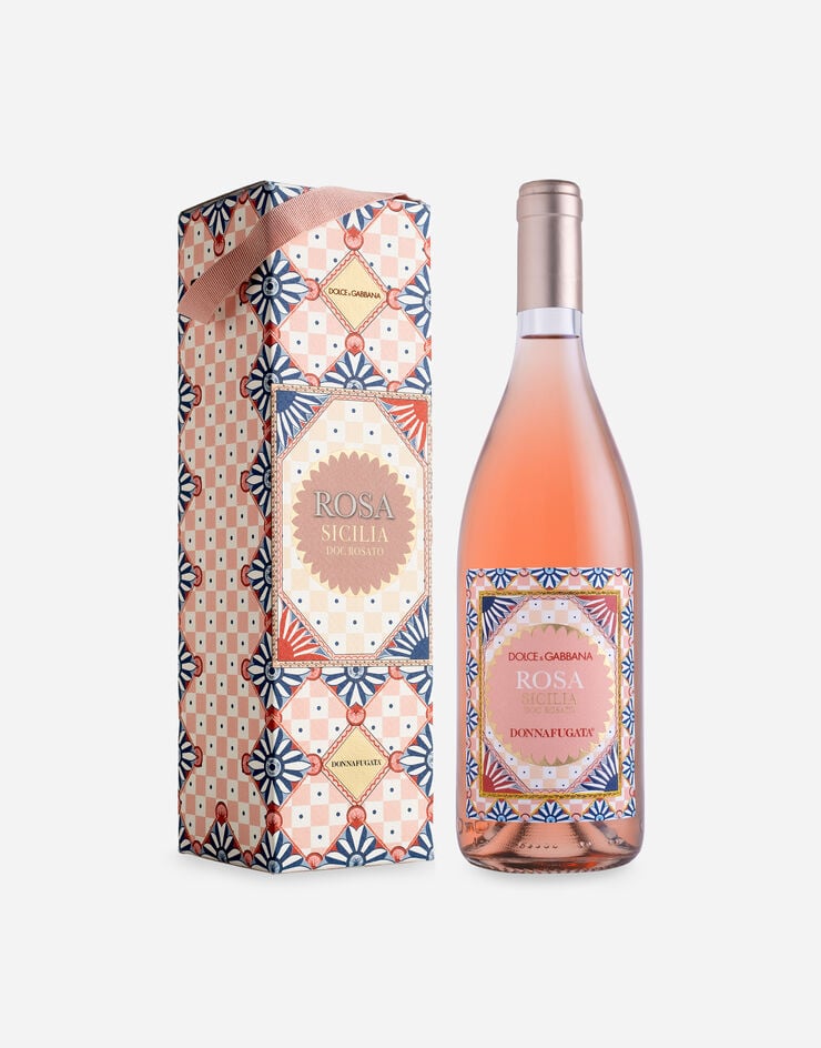 Dolce & Gabbana Розовое вино ROSA 2021 — SICILIA Doc Упаковка с одной бутылкой (0.75L) розовый PW1000RES21