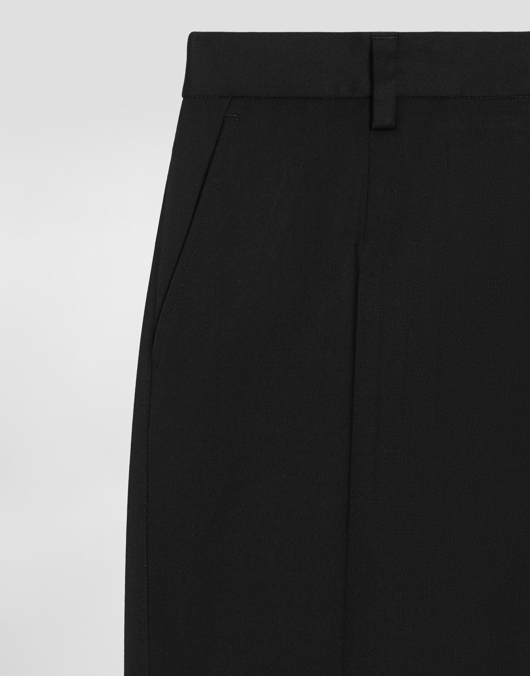 Wool canvas trousers - thumbnail 3