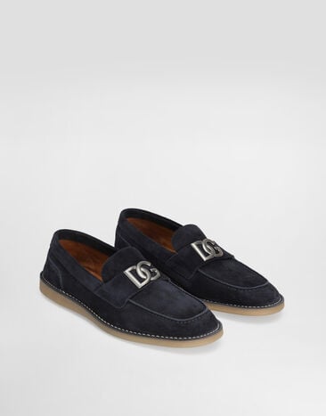 Dolce & Gabbana Suede loafers Blue A50601AS707