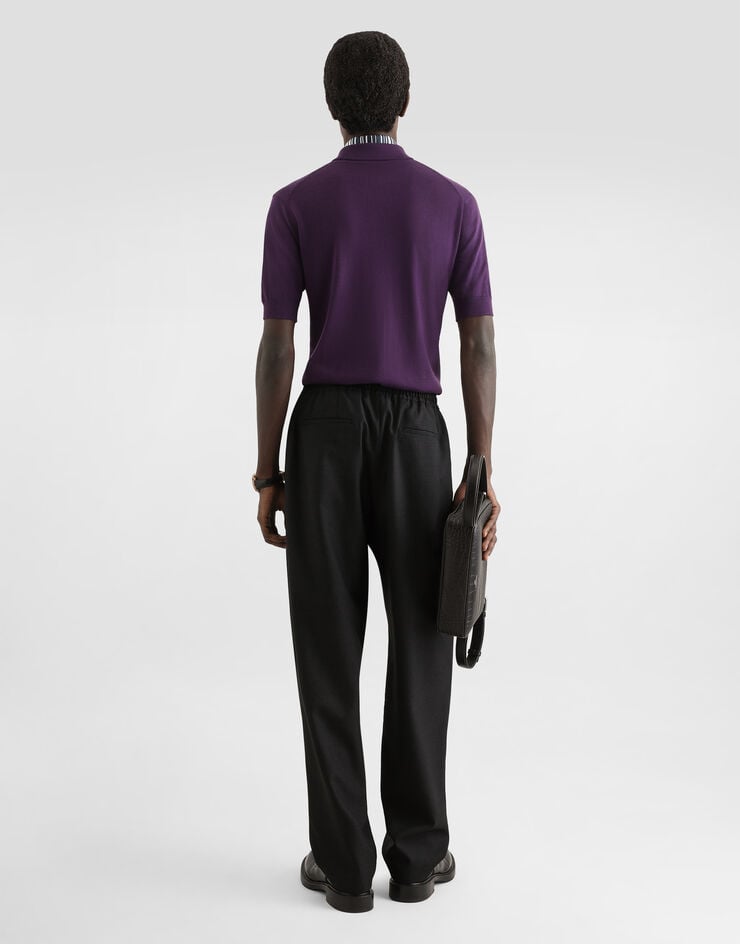 Dolce & Gabbana Cashmere polo shirt  GXZ02TJBW1W