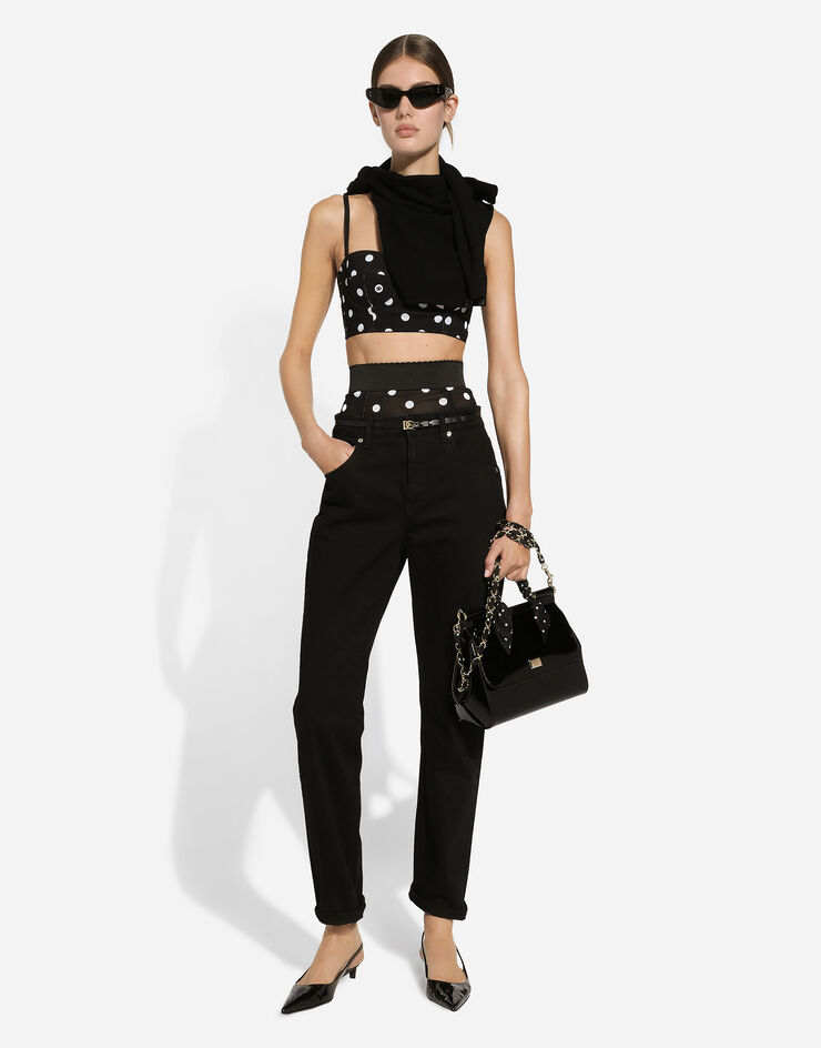Dolce & Gabbana Vaqueros boyfriend de denim Multicolor FTAIADG8KD1