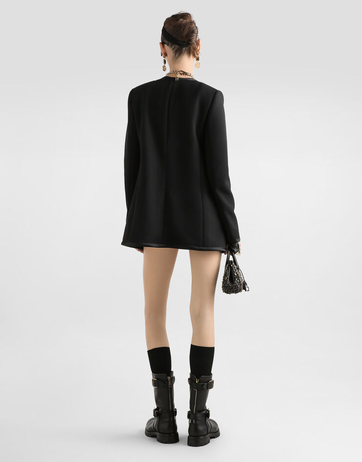 Dolce & Gabbana Wool crêpe culottes Black FTC96TFU2L8