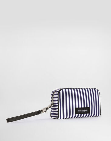 Dolce & Gabbana Striped poplin handbag Multicolor BM2500AY192