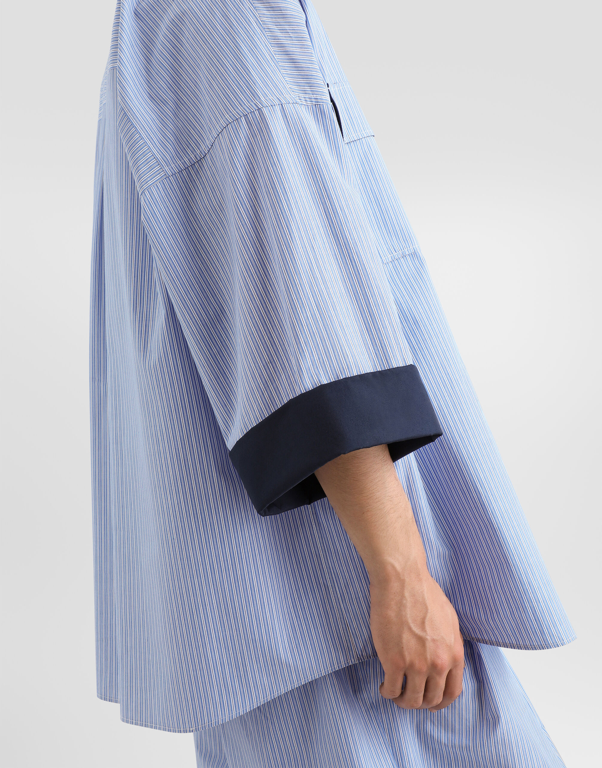 Striped cotton shirt - thumbnail 5