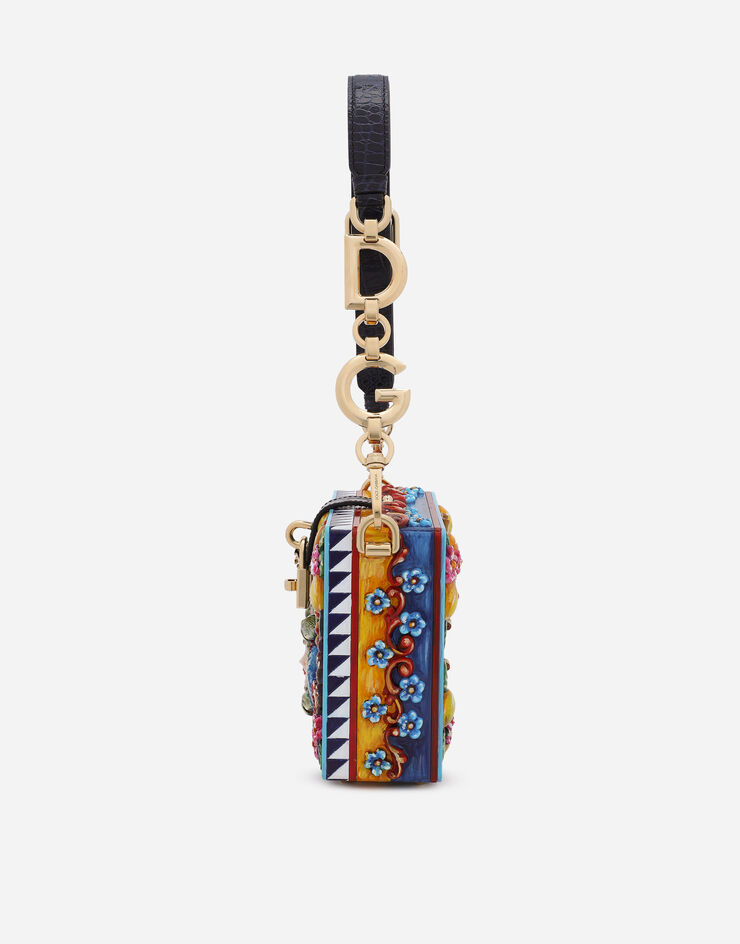 Dolce & Gabbana Resin Triskelion Dolce Box bag Multicolor BB7165AY611