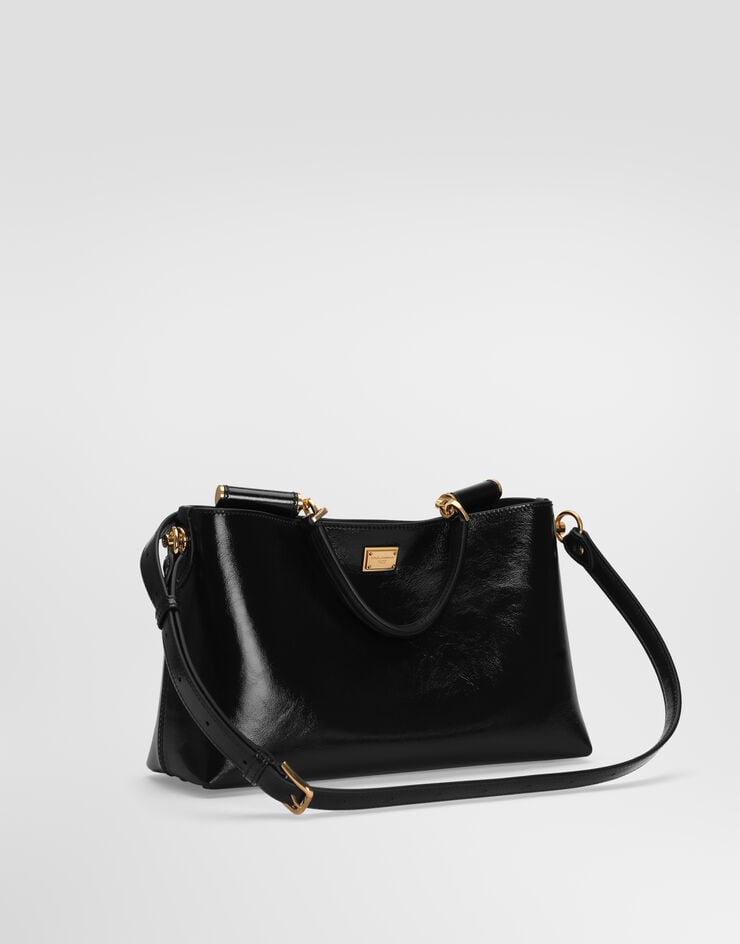 Dolce & Gabbana Medium Vittoria calfskin handbag Dolce & Gabbana Medium Vittoria calfskin handbag Black BB7896AZ000
