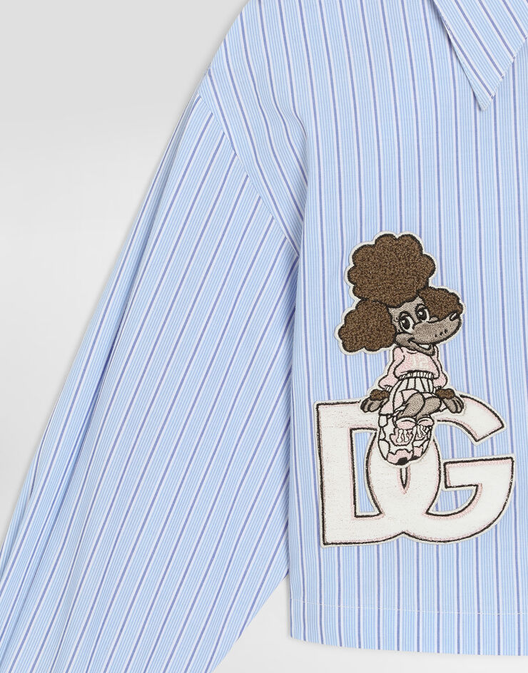 Dolce & Gabbana Striped poplin shirt Dolce & Gabbana Striped poplin shirt L56S69FR54Q