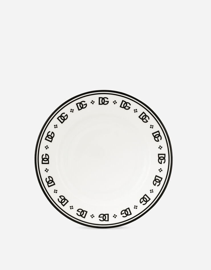Dolce & Gabbana Set 2 Porcelain Soup Plates Multicolor TC0S05TCALH