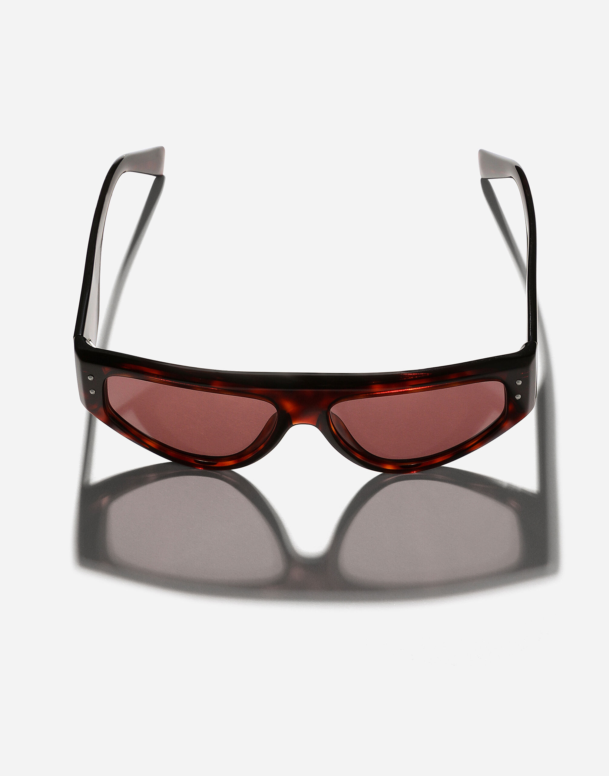 DG Sharped sunglasses in Havana red for Men | Dolce&Gabbana® US