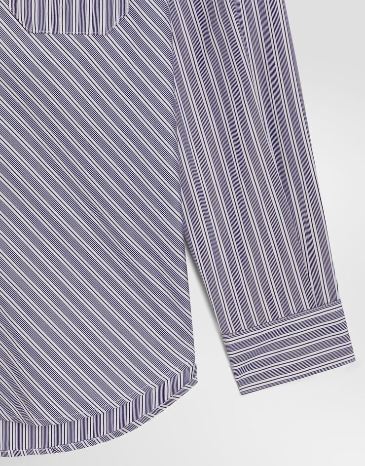 Dolce & Gabbana Striped poplin shirt Multicolor L45S13FR532