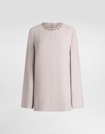 Dolce & Gabbana Embroidered fabric top Multicolor I7547ZGDDP5