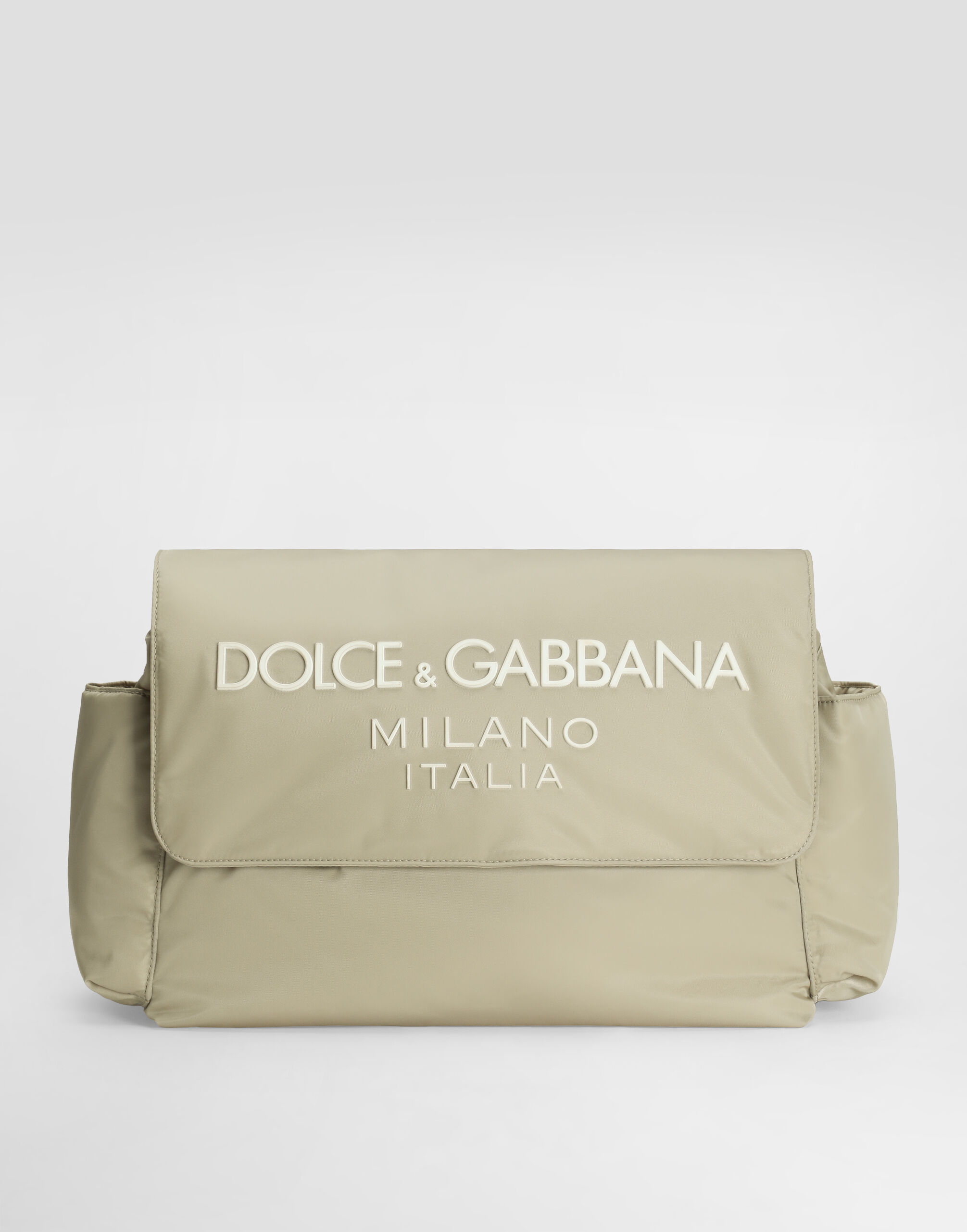 Nylon changing mat bag in Beige for Women | Dolce&Gabbana® US