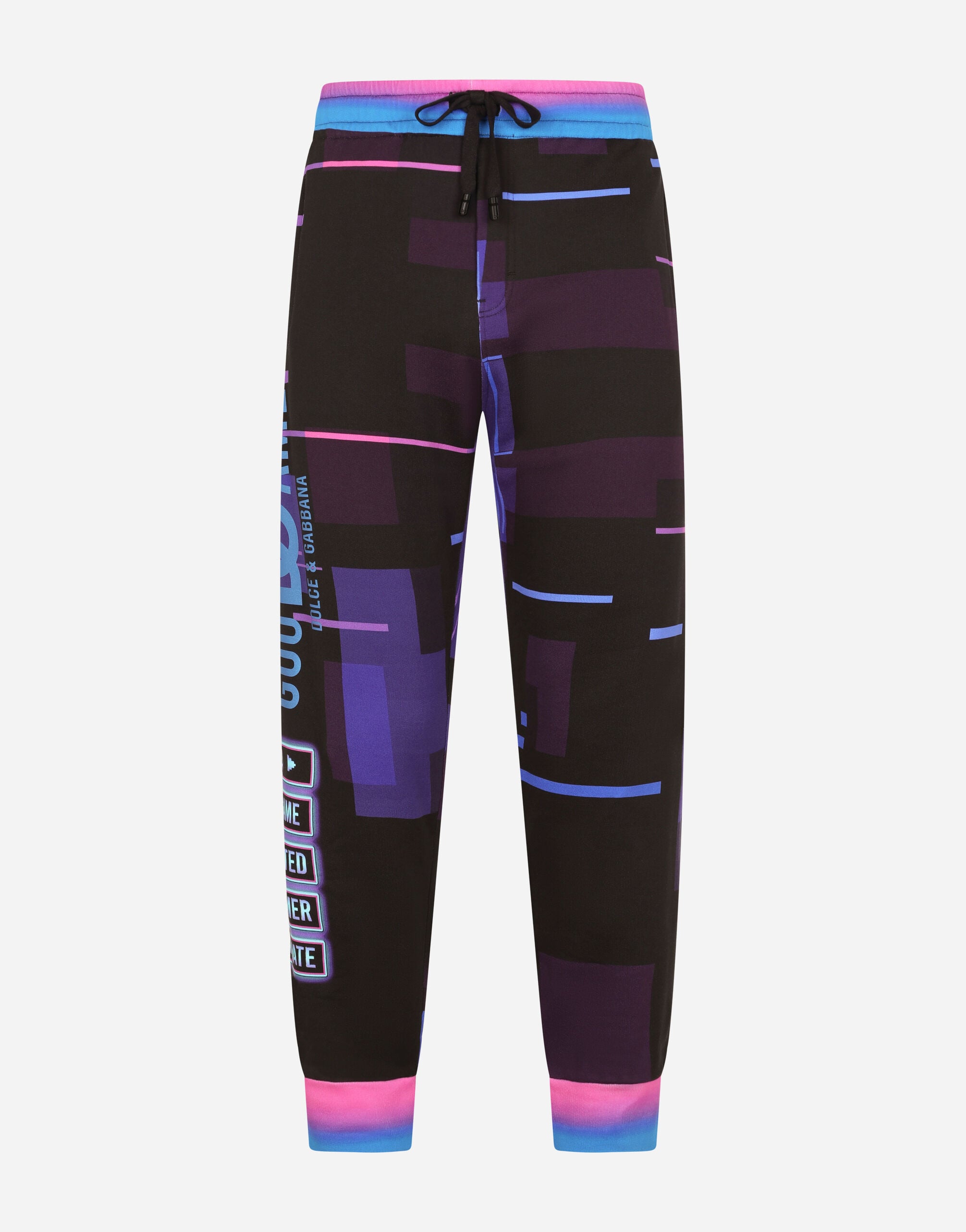 ஐAmemysஐ※専用2.DOLCE＆GABBANA　ズボン Jersey jogging pants with GooDGame print in Multicolor for Men