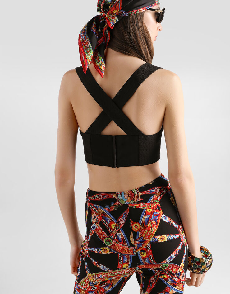 Dolce & Gabbana Fabric top Black F7BY9TFU9AU