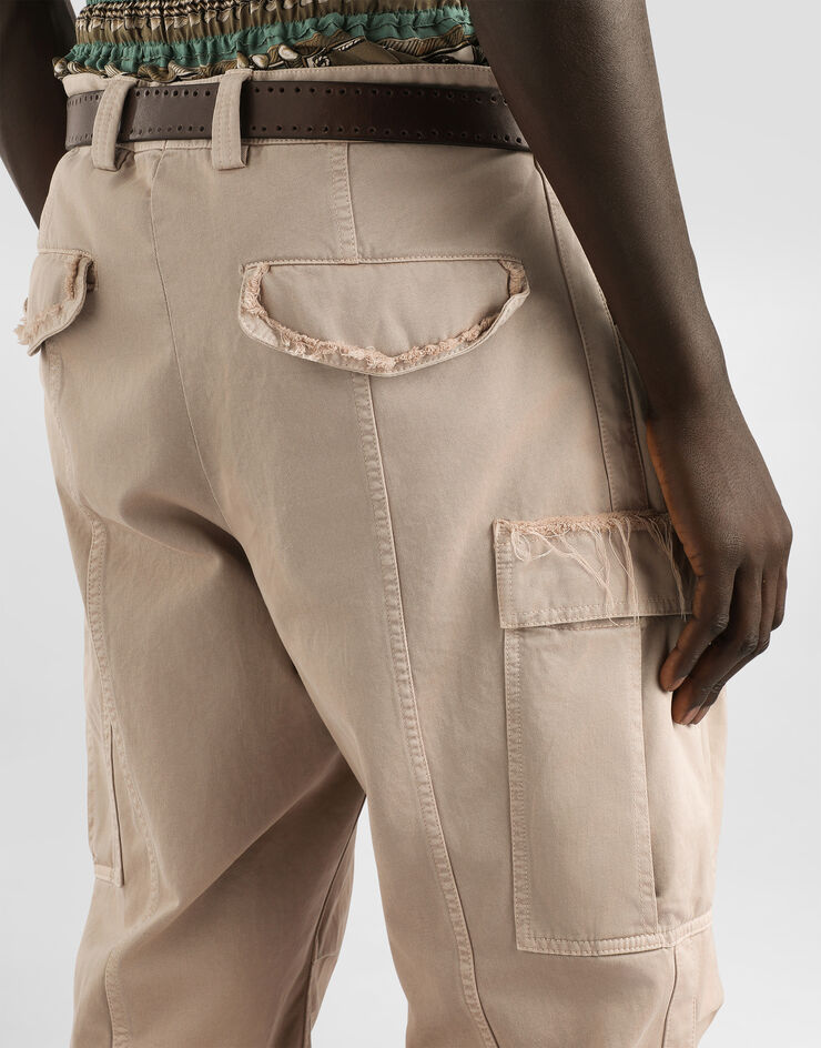 Dolce & Gabbana Cotton trousers Beige GVL5ATG8NU3