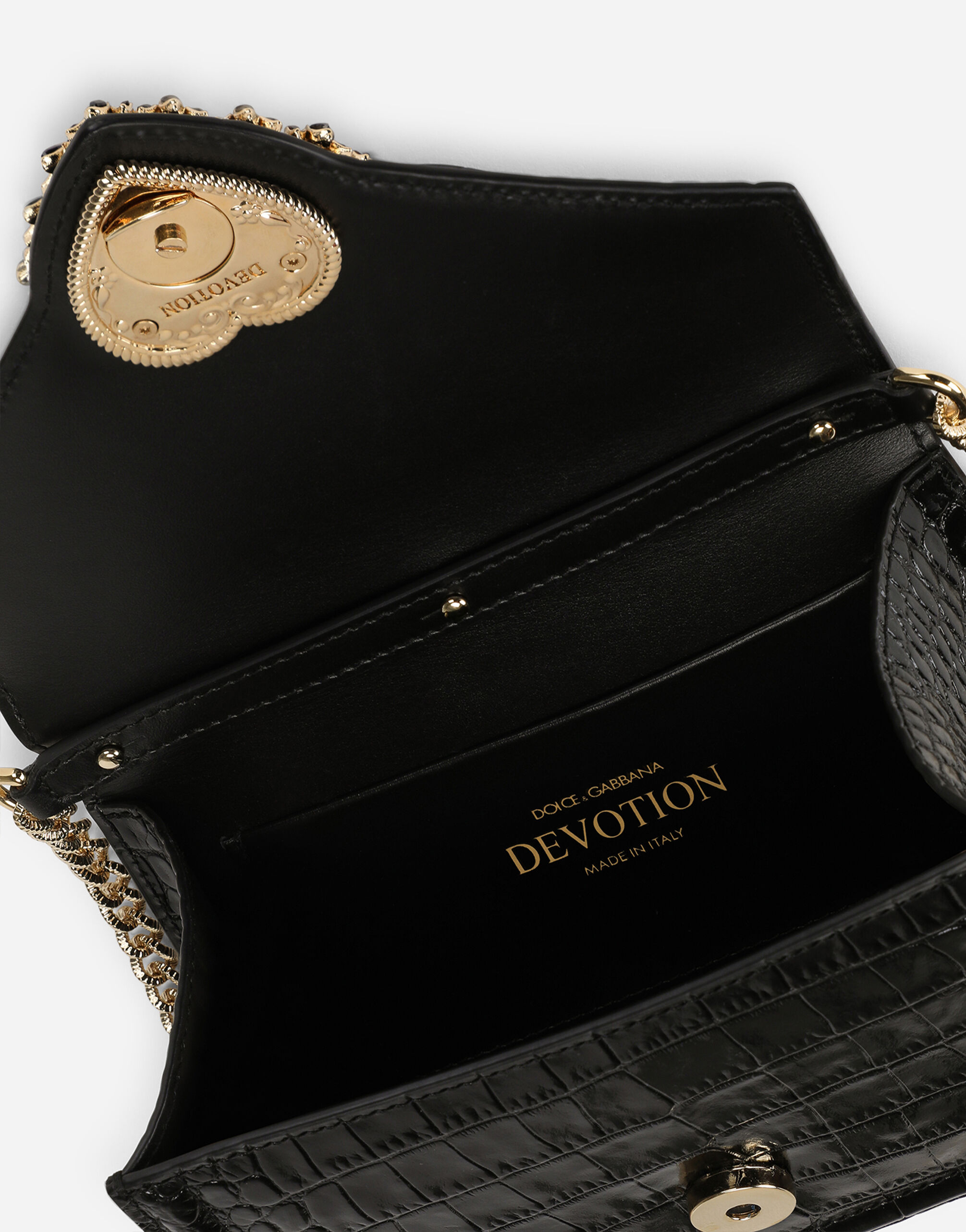 Dolce and gabbana sales small devotion bag