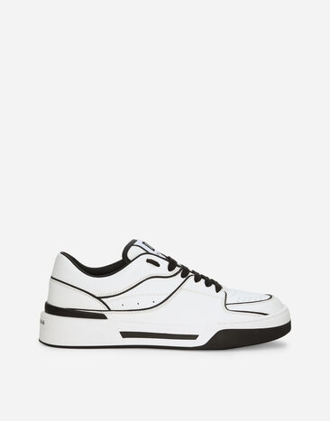 Dolce & Gabbana Calfskin nappa New Roma sneakers White G8PT1TG7F2I