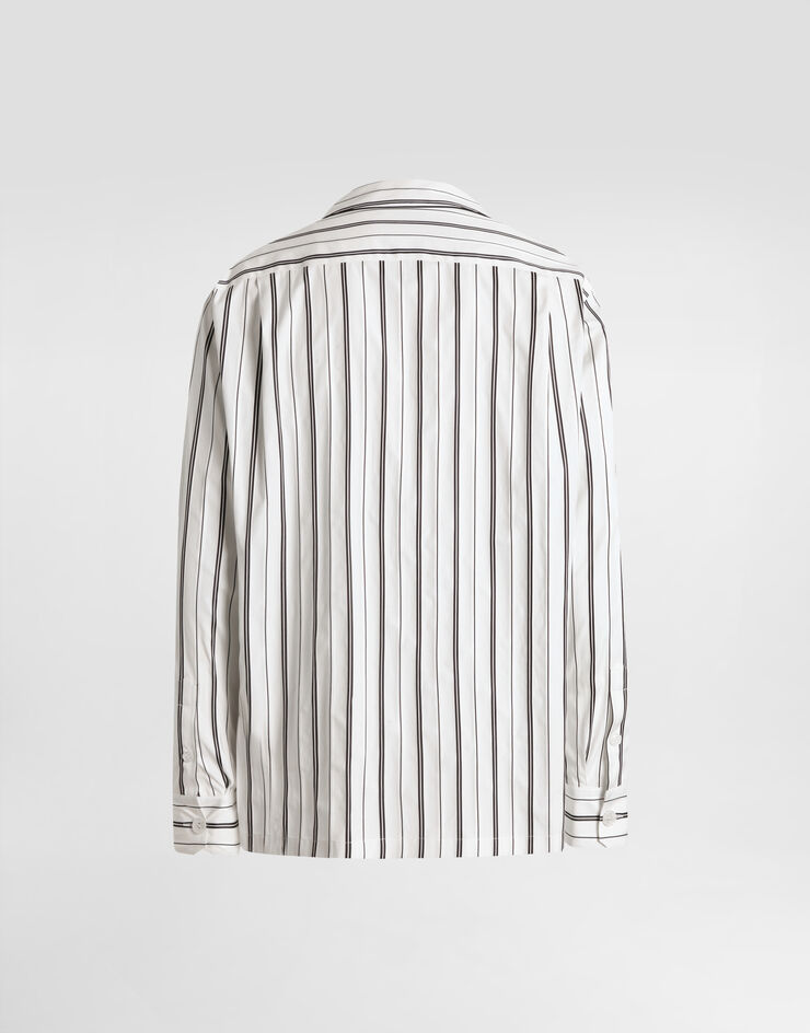Dolce & Gabbana Striped vanity shirt Multicolor G5IF1TFR51G
