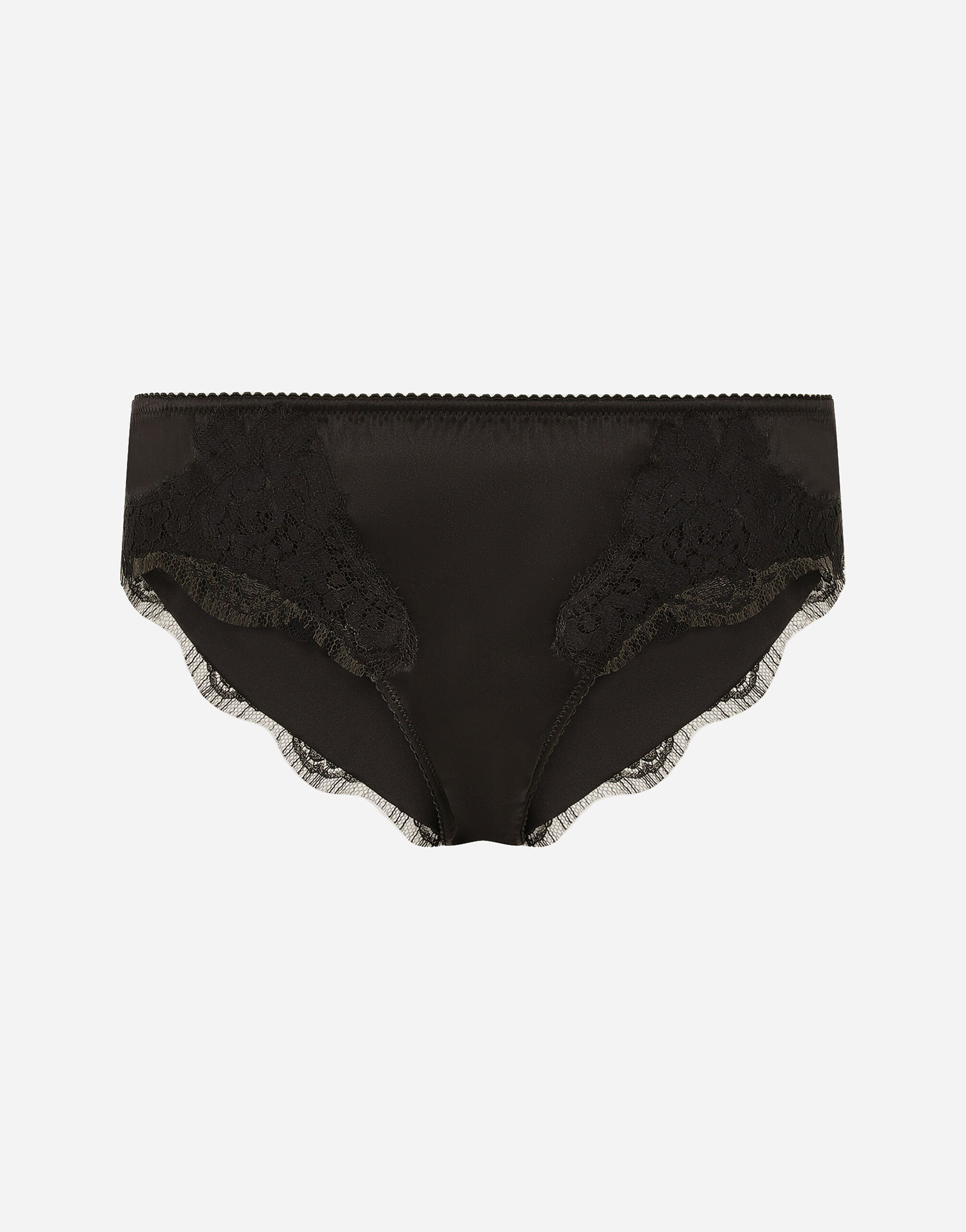 Slip With Lace Details Women s Underwear Dolce Gabbana