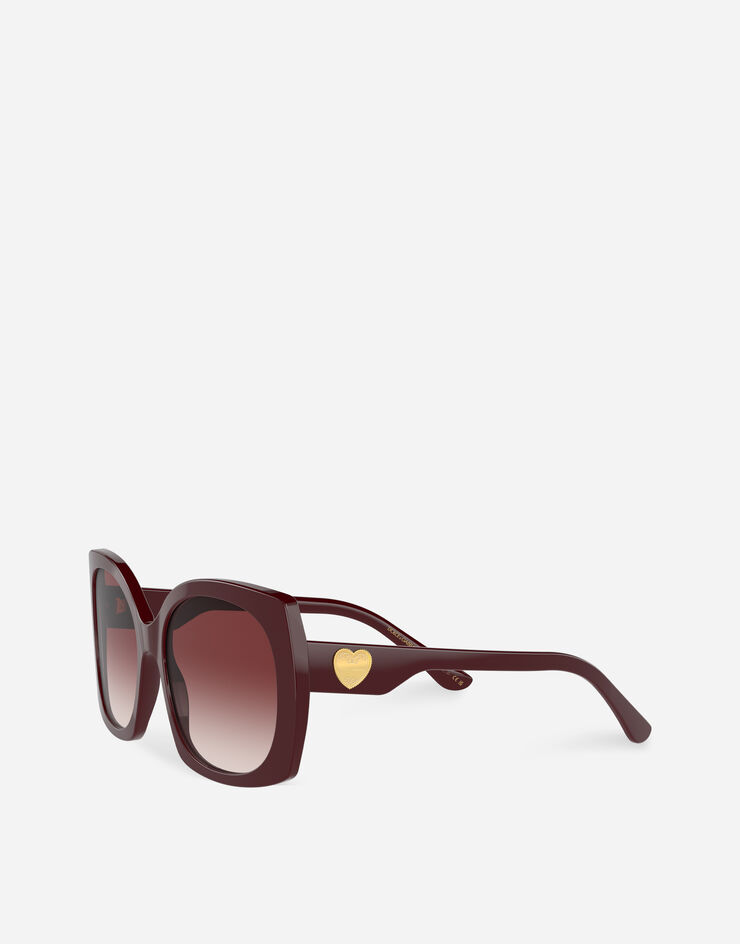 Dolce & Gabbana Gafas de sol Devotion Burdeos VG4385VP18H