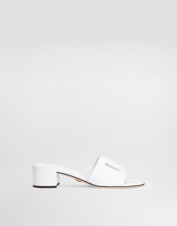 Dolce & Gabbana Calfskin mules White CR1755AY329