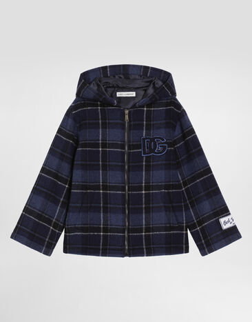 Dolce & Gabbana Check wool coat Multicolor L42C36FQZAL