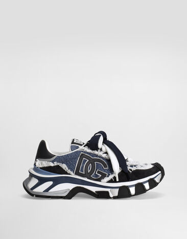 Dolce & Gabbana DG Country road denim sneakers Blue CK2403AO475