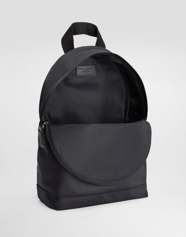 Dolce & Gabbana Nylon backpack with logo Black EM0147A0567