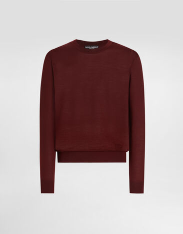 Dolce & Gabbana Wool pullover Purple GXX02TJDVBV
