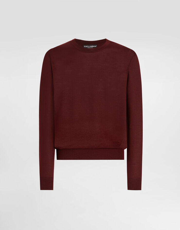 Dolce & Gabbana Wool pullover Purple GXX02TJDVBV