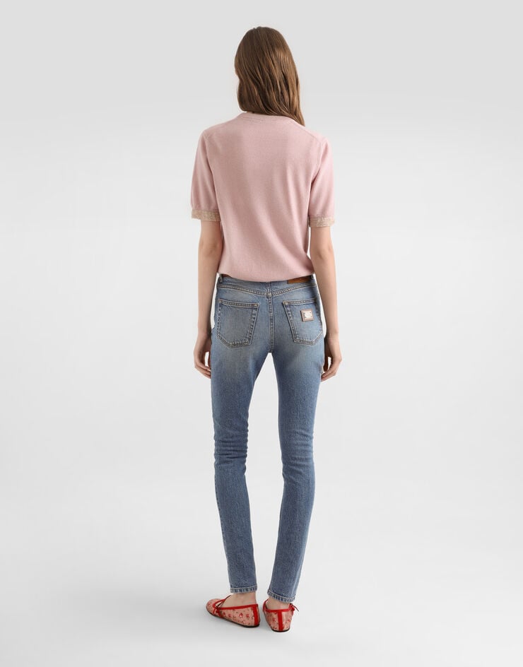 Dolce & Gabbana Cashmere pullover Pink FXX49TJBW1M