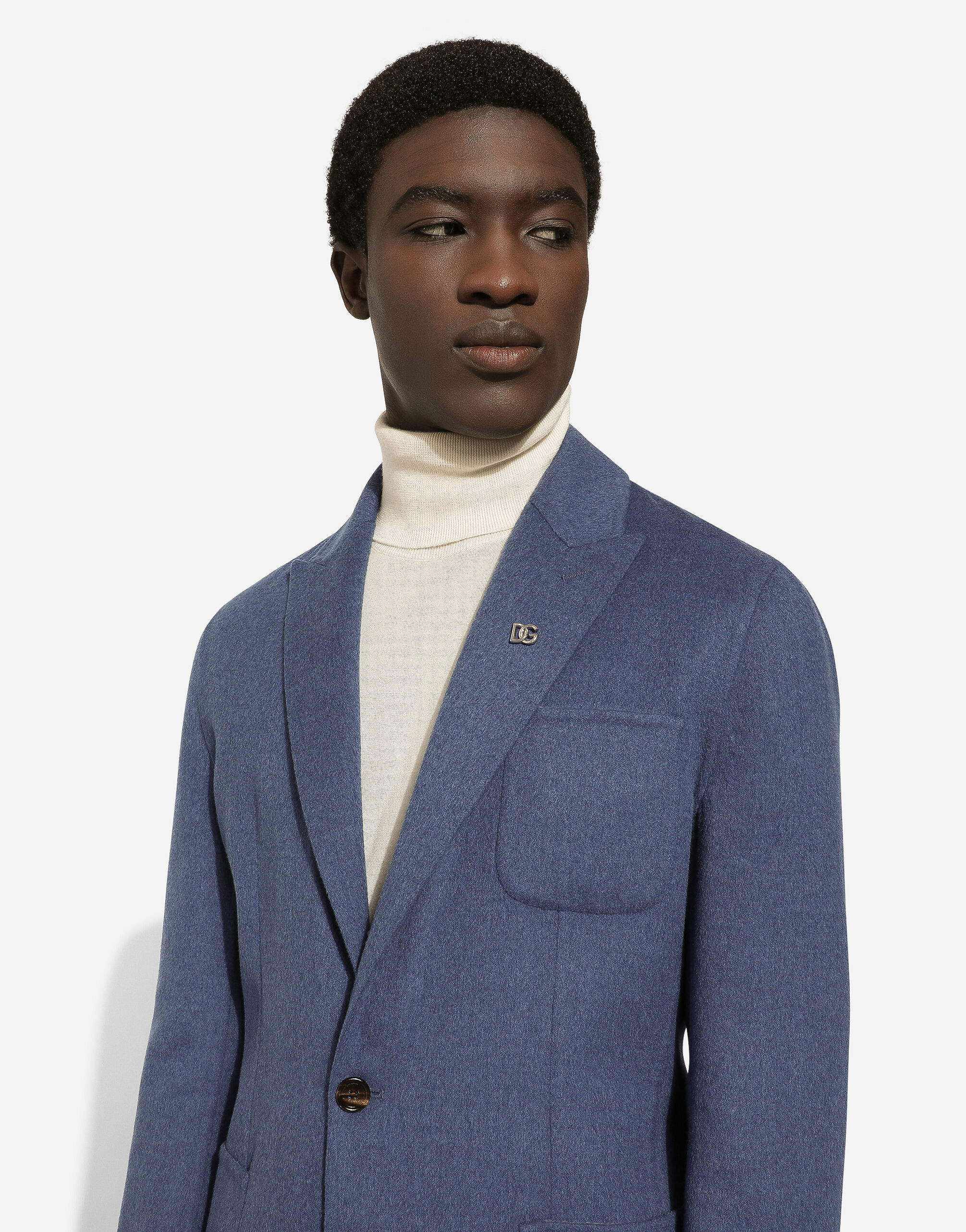 Pin with DG logo in Silver for Men | Dolce&Gabbana® US