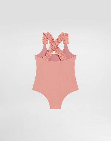 Dolce & Gabbana Costume intero lurex Rosa L2J870ON0CA