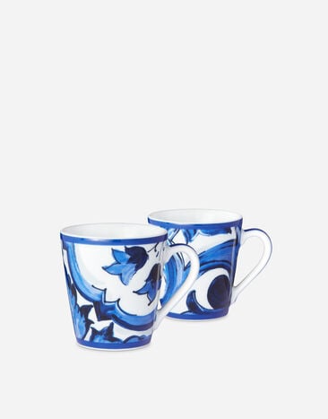 Dolce & Gabbana COFFRET CADEAU 2 MUGS EN PORCELAINE Multicolor TC0S21TCM09