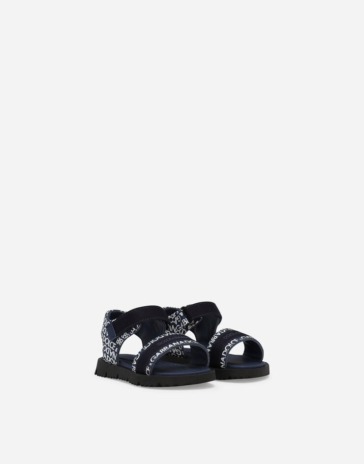 Dolce & Gabbana 印花小牛皮凉鞋 版画 DL0078AX182