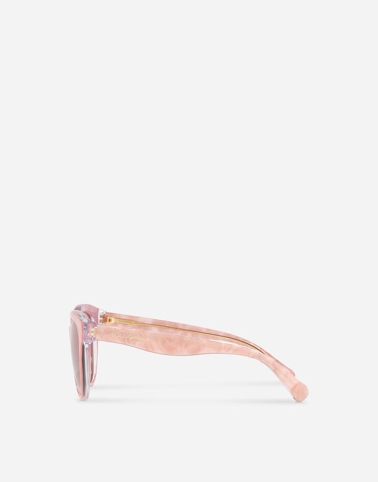 Dolce & Gabbana Power pastel sunglasses PINK MOTHER OF PEARL VG4176VP284