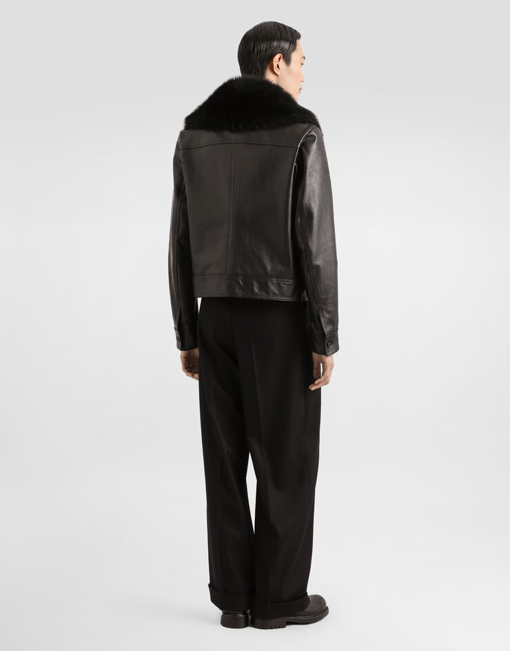 Dolce & Gabbana Wool trousers Black GP168THU2A8